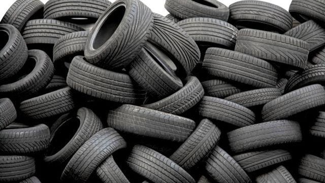 Second hand tyre